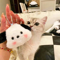 Sanrio Plush Pochacco Stuffed Children Toys Sweater Dolls Kawaii Key Chains Girls HK59 - Lusy Store LLC