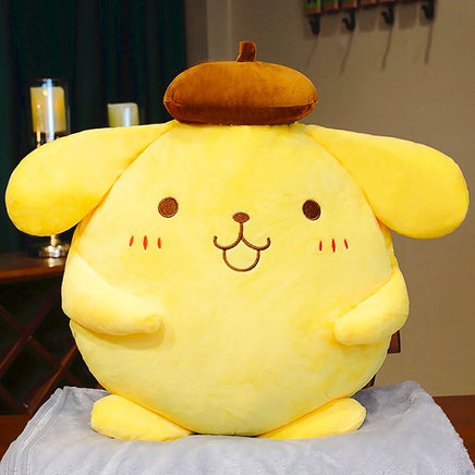 Sanrio Plush Pompompurin Stuffed Plush Toys Big Size Gift Kids Super Soft Bed Decor HK63 - Lusy Store LLC