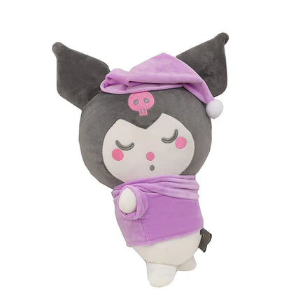 Sanrio Plush Sleeping Doll Japan Kawaii Fluffy My Melody Kuromi Soft Stuffed Dolls Gifts - Lusy Store LLC