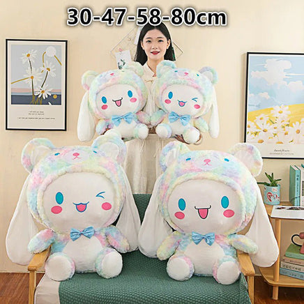 Sanrio Plush Toys Pillow Stuffed Animal Comfort Soft Kawaii Cinnamoroll Gifts - Lusy Store LLC