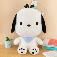 Sanrio Pochacco Plush Toy Sleeping Pillow Cartoon Stuffed Soft Dolls Kawaii Room Decoration Children Gifts - Lusy Store LLC