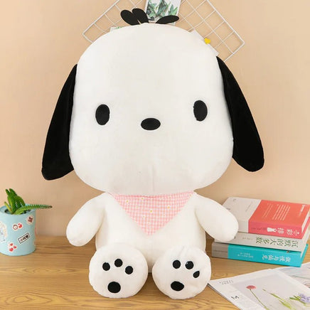 Sanrio Pochacco Plush Toy Sleeping Pillow Cartoon Stuffed Soft Dolls Kawaii Room Decoration Children Gifts - Lusy Store LLC