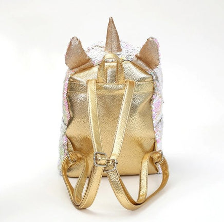 School bags for teenage girls Sequins Heart-Shaped Travel Backpack