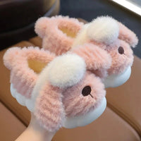 Shark Slipper Woman Childrens Cotton Indoor Shoes Warm Plush Fluffy Soft Cloud B1