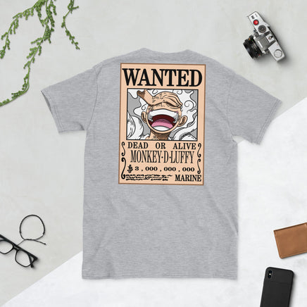 Short sleeve tshirt One Piece cotton unisex tshirt OPP1 - Lusy Store LLC