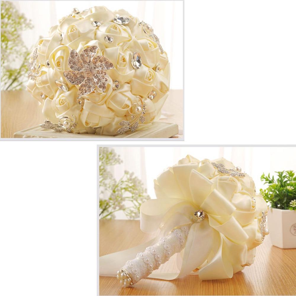 Silk Flowers Cheapest PE Rose Bridesmaid Wedding Foam flowers - Lusy Store