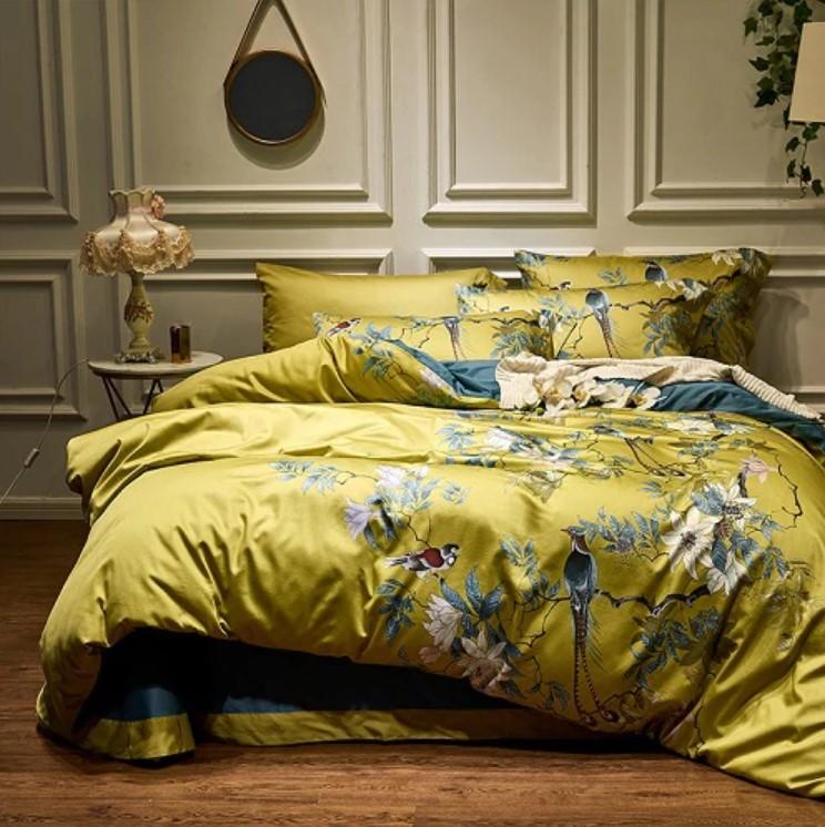 Silky Egyptian Cotton Bedding Sets Duvet Cover Silky Bed Kids Bedding Sets Queen/King size - Lusy Store