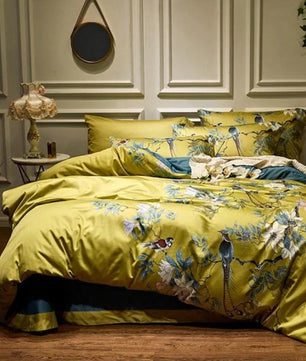 Silky Egyptian Cotton Bedding Sets Duvet Cover Silky Bed Kids Bedding Sets Queen/King size - Lusy Store