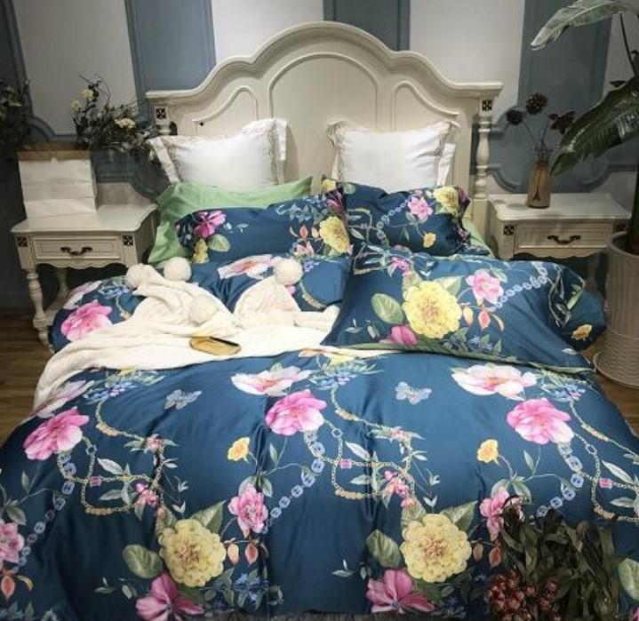 Silky Egyptian Cotton Bedding Sets Duvet Cover Silky Bed Kids Bedding Sets Queen/King size - Lusy Store