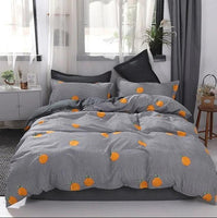 Solstice Cotton Pastoral Flower Cartoon Style Bedding Sets Duvet Cover Bed Sheet Kids Bedding Sets - Lusy Store