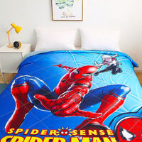 Spider Man Comforter Bedspread Coverlet Blanket Summer Quilt D606 - Lusy Store
