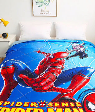 Spider Man Comforter Bedspread Coverlet Blanket Summer Quilt D606 - Lusy Store