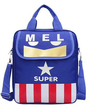 Spiderman Backpack Children Schoolbags Superhero Captain America Backpacks Boy B108 - Lusy Store