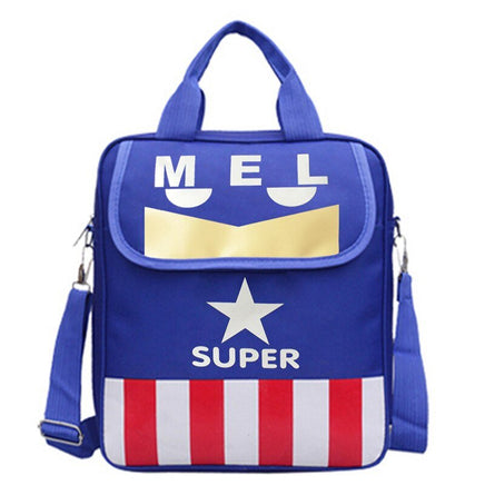 Spiderman Backpack Children Schoolbags Superhero Captain America Backpacks Boy B108 - Lusy Store