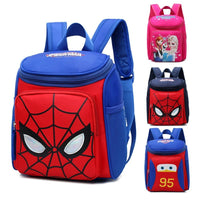 Spiderman Backpack Primary Children School Bag Kids Kindergarten Backpack Travel Bag B107 - Lusy Store LLC