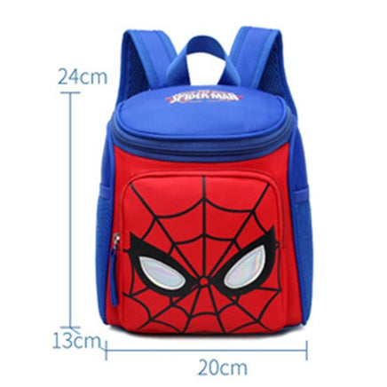 Spiderman Backpack Primary Children School Bag Kids Kindergarten Backpack Travel Bag B107 - Lusy Store LLC