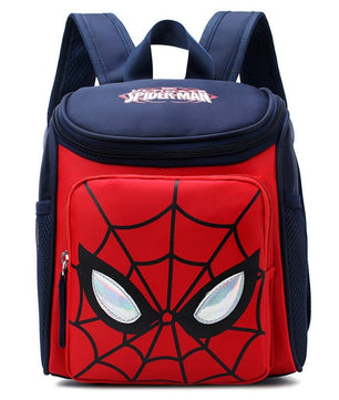 Spiderman Backpack Primary Children School Bag Kids Kindergarten Backpack Travel Bag B107 - Lusy Store LLC