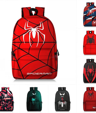 Spiderman Backpack Super Heroes Venom Cosplay Costume Armor Backpack B105 - Lusy Store LLC