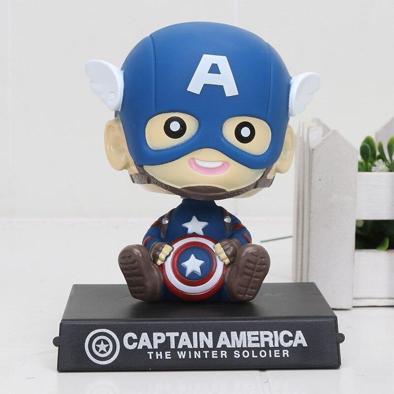 Spiderman Toys Bobble Head Action Figure Decoration Model Toys - Lusy Store
