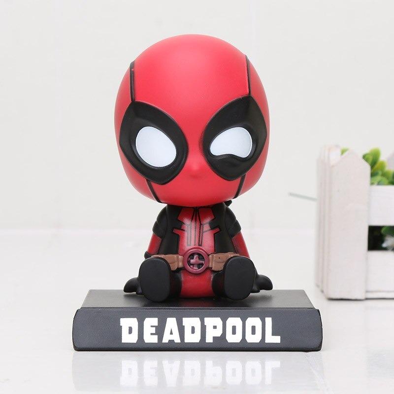 Spiderman Toys Bobble Head Action Figure Decoration Model Toys - Lusy Store