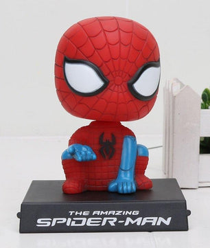 Spiderman Toys Bobble Head Action Figure Decoration Model Toys - Lusy Store
