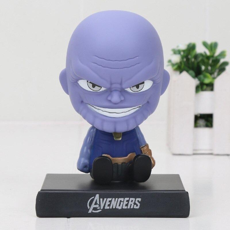 Spiderman Toys Bobble Head Action Figure Decoration Model Toys - Lusy Store