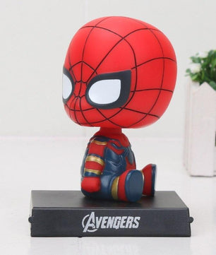 Spiderman Toys Bobble Head Action Figure Decoration Model Toys - Lusy Store