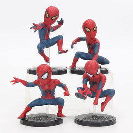 Spiderman Toys Figure Set Superhero Cute PVC Action Figure Collectible Model Toy Gift For Kids - Lusy Store