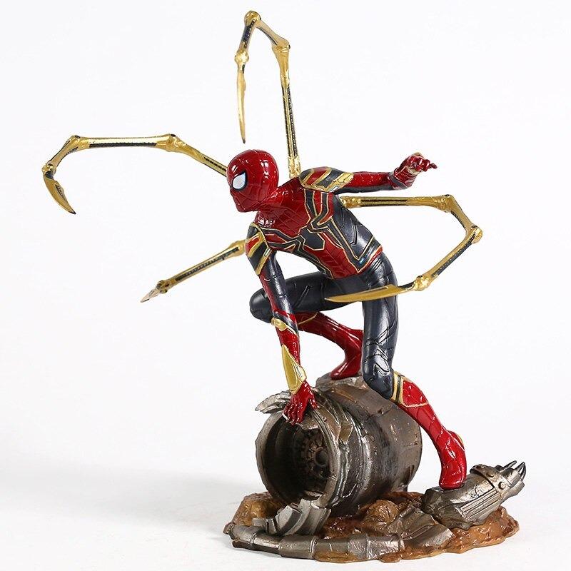 Spiderman Toys Marvel Statue Spiderman PVC Action Figure Collectible Model Superhero Gift For Kids - Lusy Store