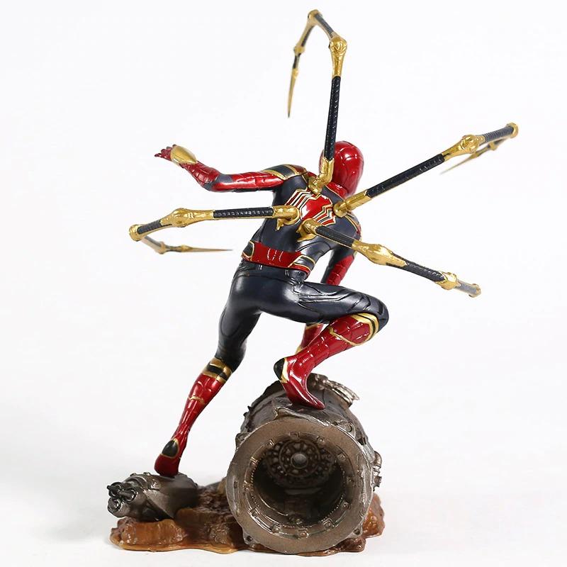 Spiderman Toys Marvel Statue Spiderman PVC Action Figure Collectible Model Superhero Gift For Kids - Lusy Store