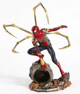 Spiderman Toys Marvel Statue Spiderman PVC Action Figure Collectible Model Superhero Gift For Kids - Lusy Store