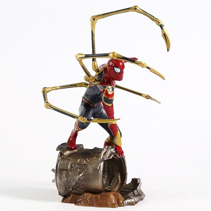 Spiderman Toys Marvel Statue Spiderman PVC Action Figure Collectible Model Superhero Gift For Kids - Lusy Store