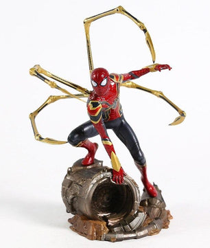 Spiderman Toys Marvel Statue Spiderman PVC Action Figure Collectible Model Superhero Gift For Kids - Lusy Store