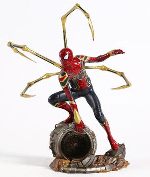 Spiderman Toys Marvel Statue Spiderman PVC Action Figure Collectible Model Superhero Gift For Kids - Lusy Store
