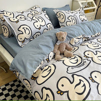 Spring Bedding Set Bed Linens Kids Bedroom Sets D615 Duck