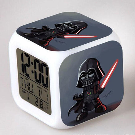 Star Wars Alarm Clock Digital LED Klok Relogio De Mesa Wake Up Watch - Lusy Store