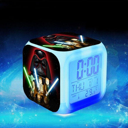 Star Wars Alarm Clock Digital LED Klok Relogio De Mesa Wake Up Watch Inky 8cm x 8cm x 8cm