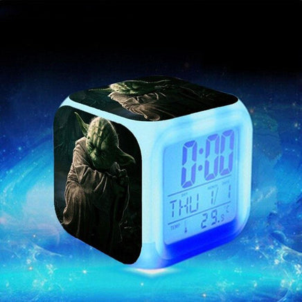 Star Wars Alarm Clock Digital LED Klok Relogio De Mesa Wake Up Watch A02 - Lusy Store