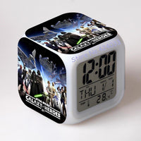 Star Wars Alarm Clock Digital LED The Force Awakers Wake Up Light Plastic - Lusy Store