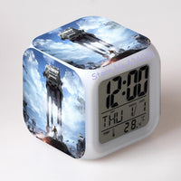 Star Wars Alarm Clock Digital LED The Force Awakers Wake Up Light Plastic K202 - Lusy Store