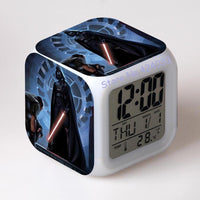 Star Wars Alarm Clock Digital LED The Force Awakers Wake Up Light Plastic K203 - Lusy Store