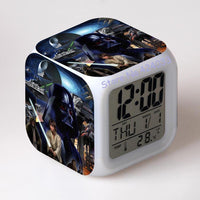 Star Wars Alarm Clock Digital LED The Force Awakers Wake Up Light Plastic K203 - Lusy Store