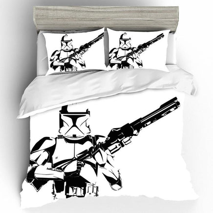 Star Wars Bedding 3D High Quality Home Textile Cotton Comforte Bedding For Children Room - Lusy Store