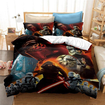 Star Wars Bedding 3D Movie Home Textile Adult Kids Cool Bed Set For Room - Lusy Store