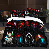 Star Wars Bedding Darth Sidious Colorful Duvet Covers Comforter Set Quilted Blanket Bedlinen LS22744 - Lusy Store