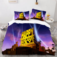 Star Wars Day Bedding Colorful Duvet Covers Comforter Set Quilted Blanket Bedlinen LS22749 - Lusy Store