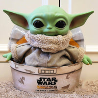 Star Wars Figures Mandalorian The Child Yoda Grogu Baby Talking Plush Toy T110 - Lusy Store