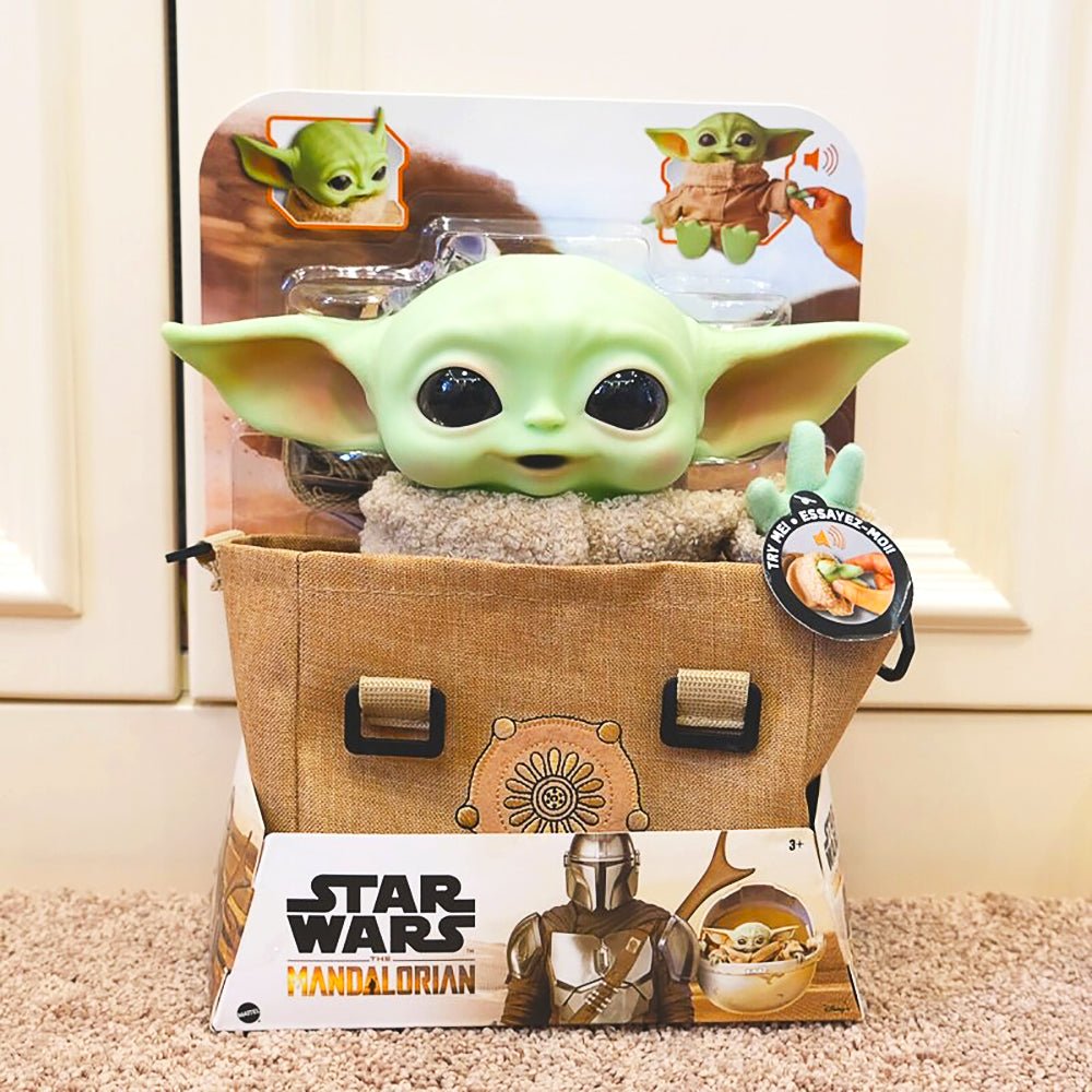Star Wars Figures Mandalorian The Child Yoda Grogu Baby Talking Plush Toy T110 - Lusy Store