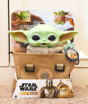Star Wars Figures Mandalorian The Child Yoda Grogu Baby Talking Plush Toy T110 - Lusy Store