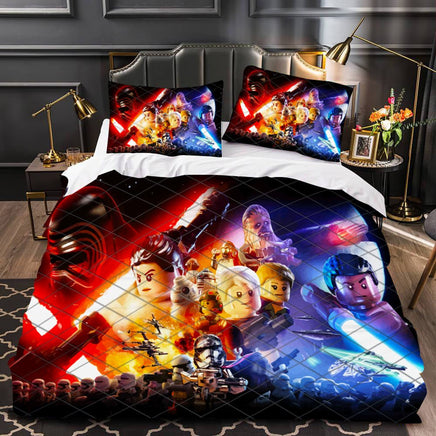 Star Wars Force Awakens Star Wars Bedding Colorful Duvet Covers Comforter Set Quilted Blanket Bedlinen LS22728 - Lusy Store